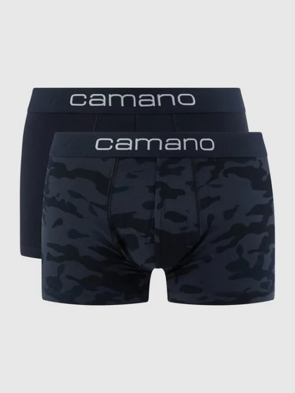 Rabatt ? Camano Trunks Mit Stretch-Anteil Im 2er-Pack – Blau ✔️ 1