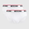 Bestes Angebot ? Moschino Swim + Underwear Slip Mit Stretch-Anteil Im 2er-Pack – Weiß ? 14