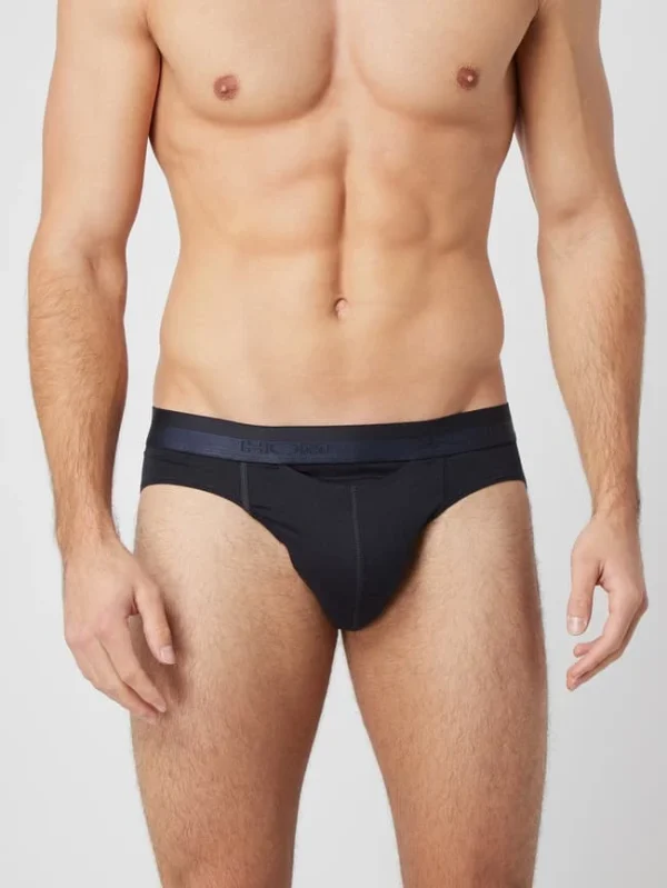 Brandneu ? HOM Slip Mit Stretch-Anteil – Dunkelblau ? 4