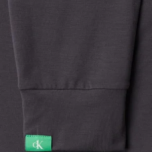 Großhandel ? Calvin Klein Underwear Pyjama-Oberteil Mit Logo-Details – Anthrazit ? 10