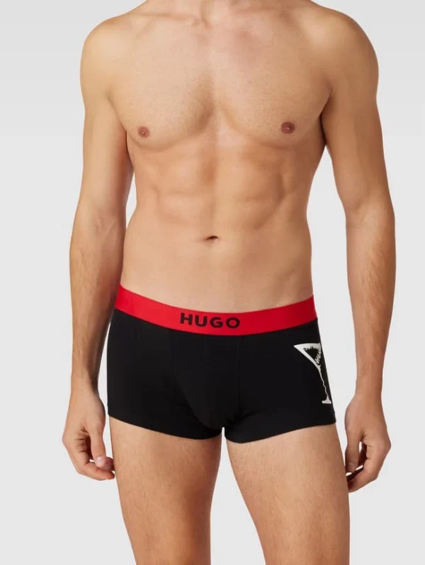 Angebote ? HUGO Trunks Mit Logo-Bund Im 2er-Pack Modell ‘TRUNK 2P GIFT’ – Rot ⌛ 1