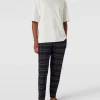 Coupon ? Schiesser Pyjama-Hose Mit Allover-Muster Modell ‘Mix & Relax’ – Dunkelbraun ⌛ 16