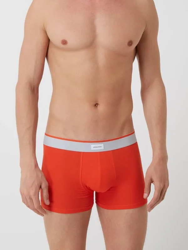 Bestpreis ⭐ Seidensticker Trunks Mit Stretch-Anteil Im 3er-Pack – Orange ✔️ 3