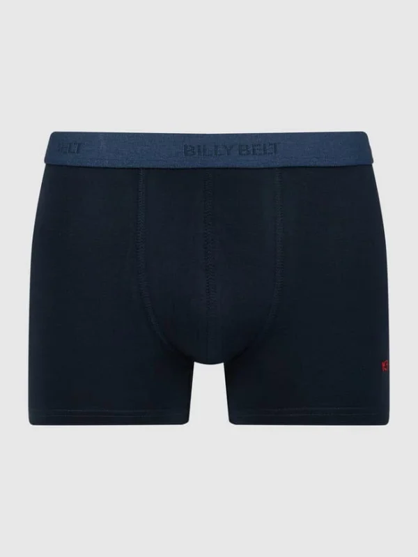 Billig ? Billybelt Trunks Mit Allover-Muster – Marineblau ⌛ 1