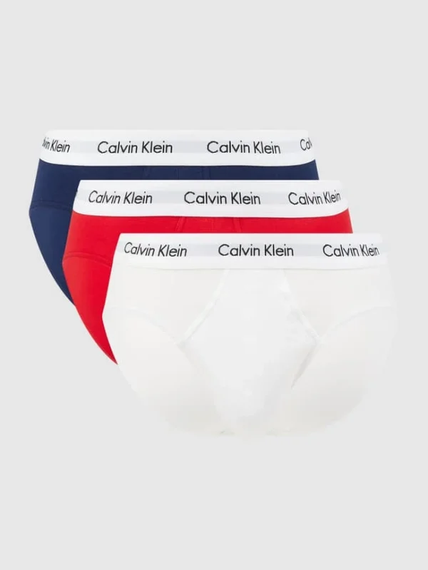 Brandneu ? Calvin Klein Underwear Slips Aus Baumwoll-Mix Im 3er-Pack – Weiß ✨ 1