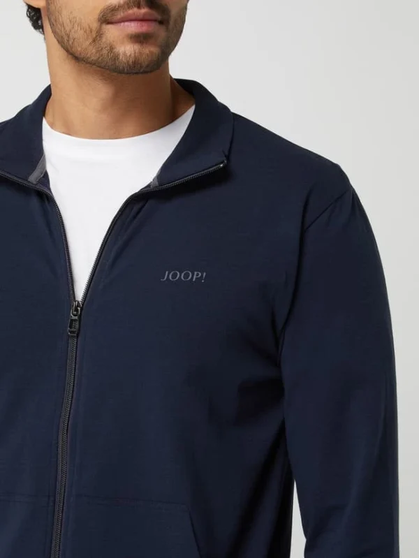 Aktion ? JOOP! Collection Lounge-Jacke Mit Stretch-Anteil – Dunkelblau ? 4