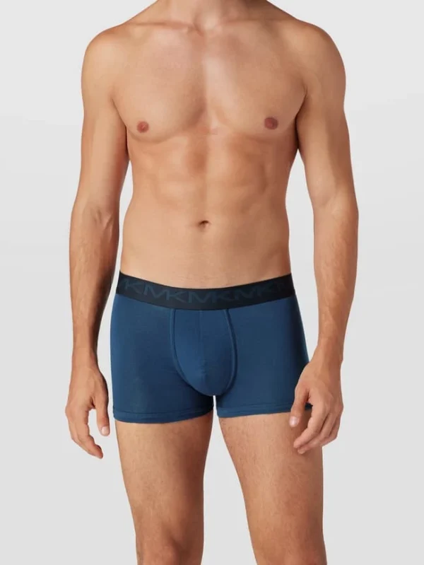 Top 10 ✔️ MICHAEL Michael Kors Trunks Mit Label-Details Im 3er-Pack Modell ‘Factor’ – Blau ? 1