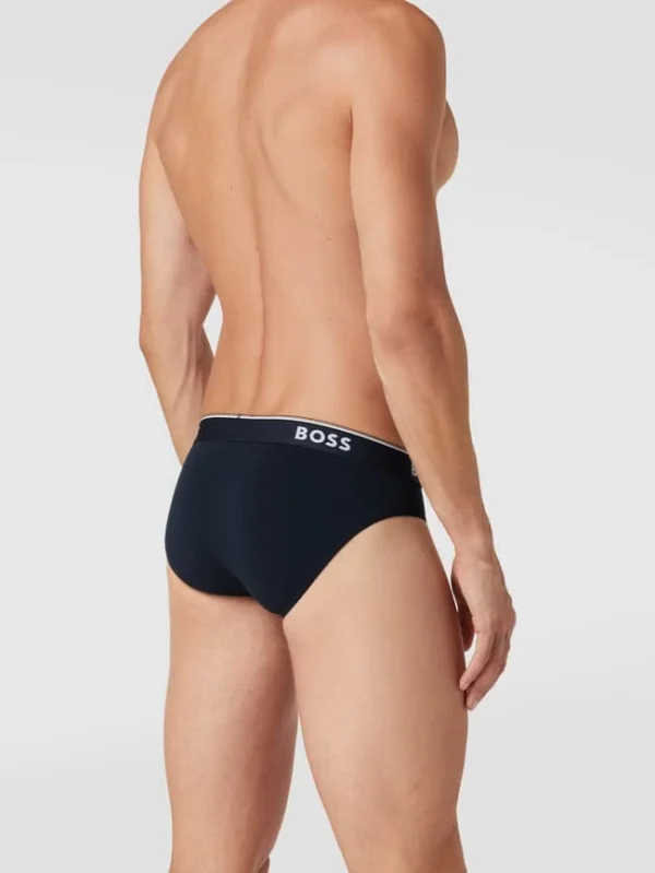 Rabatt ? BOSS Slip Mit Logo-Bund Im 3er-Pack Modell ‘Power’ – Bordeaux Rot ? 5