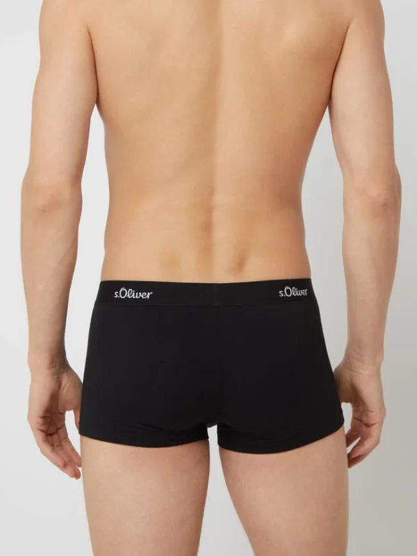 Besorgen ? S.Oliver RED LABEL Trunks Mit Stretch-Anteil Im 3er-Pack – Schwarz ? 5