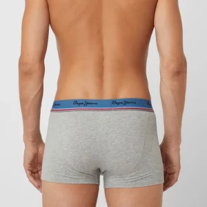 Schlussverkauf ? Pepe ? Jeans Trunks Mit Stretch-Anteil Im 5er-Pack – Mittelgrau Meliert ? 20