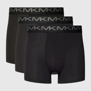 Coupon ? MICHAEL Michael Kors Trunks Mit Logo-Bund Im 3er-Pack Modell ‘STRETCH FACTOR BOXER’ – Schwarz ⭐ 8