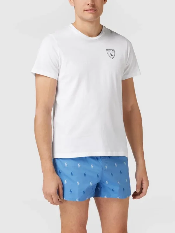 Großhandel ? Polo Ralph Lauren Underwear Pyjama Mit Label-Details – Hellblau ⭐ 1