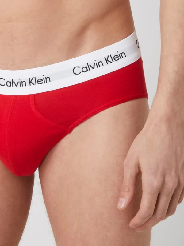 Brandneu ? Calvin Klein Underwear Slips Aus Baumwoll-Mix Im 3er-Pack – Weiß ✨ 3