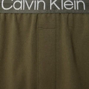 Budget ? Calvin Klein Underwear Pyjamashorts Mit Logo-Bund – Olivgrün ✨ 18