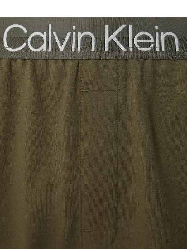 Budget ? Calvin Klein Underwear Pyjamashorts Mit Logo-Bund – Olivgrün ✨ 7