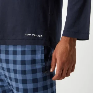 Neu ? Tom Tailor Pyjama-Oberteil Aus Baumwolle – Blau ? 11