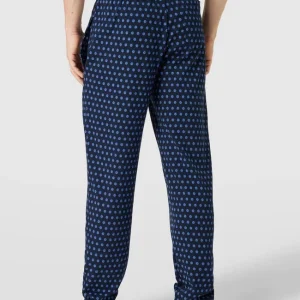 Bester Verkauf ✔️ Schiesser Pyjama-Hose Mit Allover-Muster Modell ‘Mix + Relax’ – Royalblau ? 15