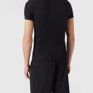 Bester Verkauf ? Emporio Armani Pyjama Mit Label-Details – Schwarz ? 12