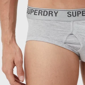 Beste Bewertungen von ? Superdry Slip Im 3er-Pack – Mittelgrau Meliert ? 14