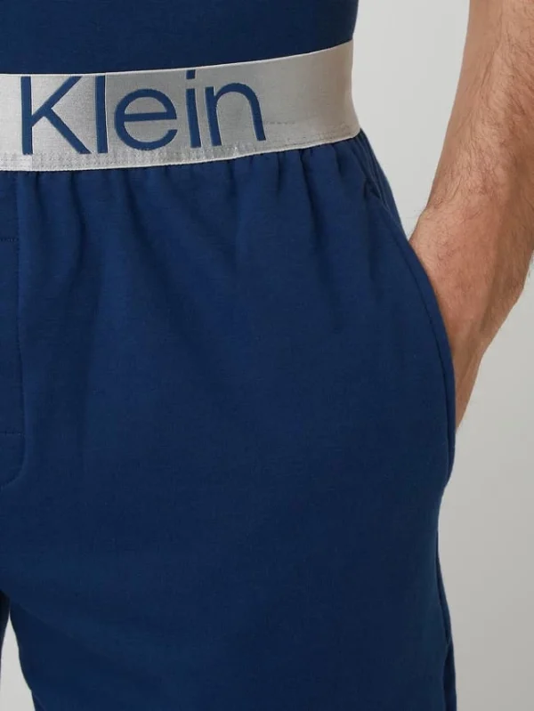 Budget ? Calvin Klein Underwear Pyjama-Hose Mit Logo-Bund – Blau ? 4