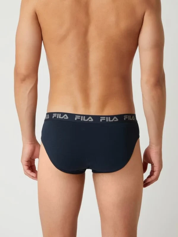 Besorgen ? FILA Slip Mit Stretch-Anteil Im 2er-Pack – Dunkelblau ? 5