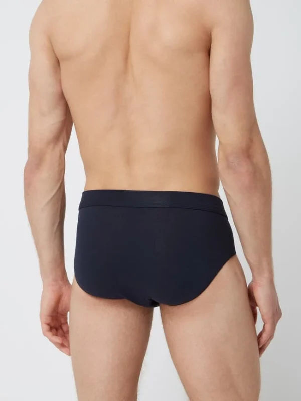 Schlussverkauf ? Schiesser Slip Mit Stretch-Anteil – Dunkelblau ? 5