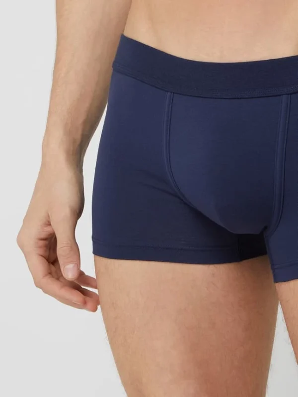 Neu ? Seidensticker Trunks Mit Stretch-Anteil Im 3er-Pack – Marineblau ? 5