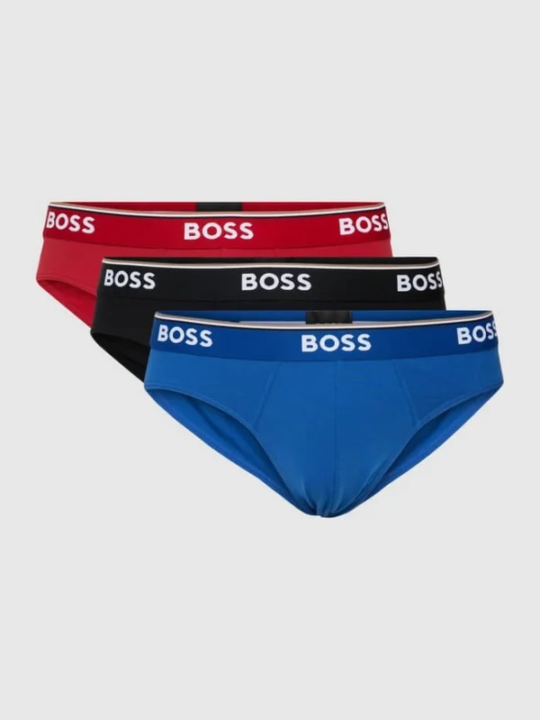 Aktion ⌛ BOSS Slip Mit Label-Details Im 3er-Pack Modell ‘Power’ – Rot ? 3