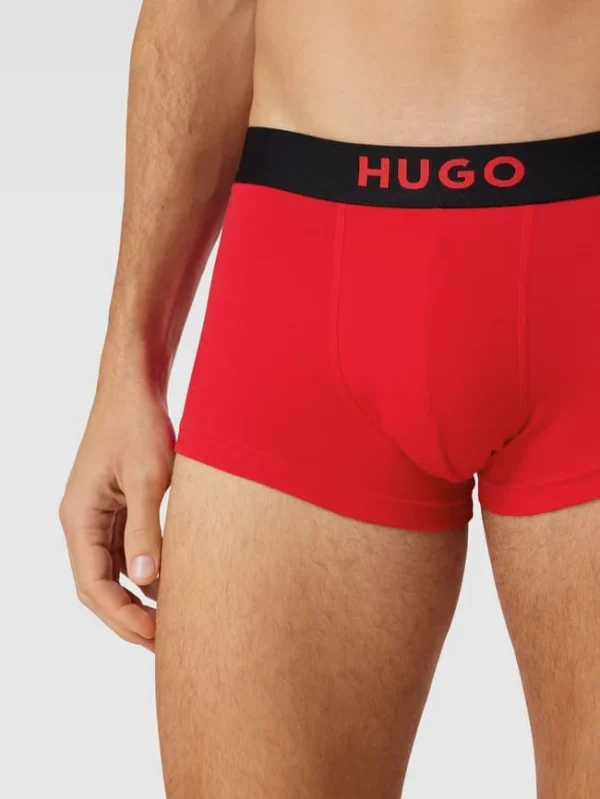 Angebote ? HUGO Trunks Mit Logo-Bund Im 2er-Pack Modell ‘TRUNK 2P GIFT’ – Rot ⌛ 4