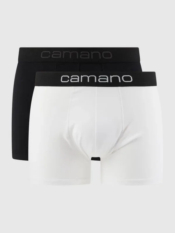 Beste Bewertungen von ? Camano Trunks Mit Stretch-Anteil Im 2er-Pack – Weiß ? 1