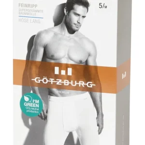 Bestpreis ? Götzburg Wäsche Long Johns Mit Elastischem Bund – Weiß ? 10