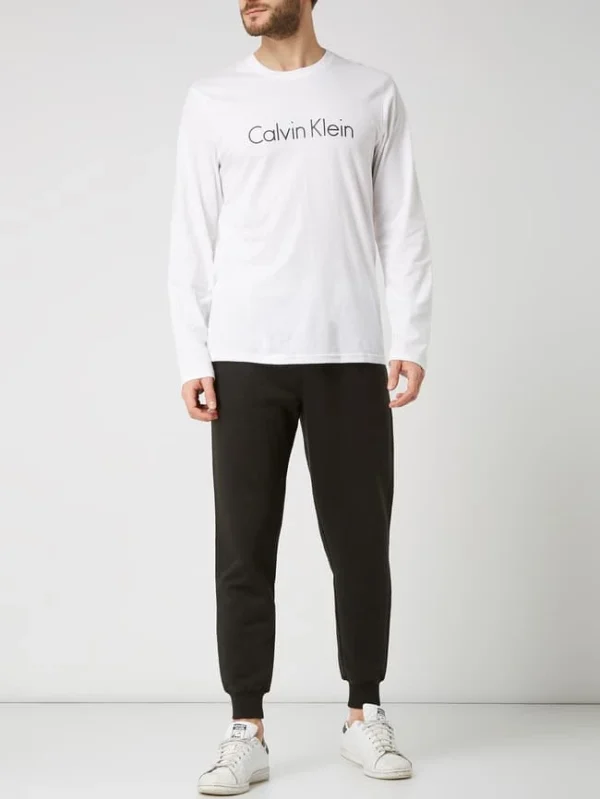 Brandneu ? Calvin Klein Underwear Pyjama-Oberteil Aus Baumwolle – Weiß ? 1