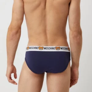 Billig ? Moschino Swim + Underwear Slip Mit Stretch-Anteil Im 2er-Pack – Blau ? 12