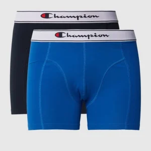 Am billigsten ? CHAMPION Trunks Mit Logo-Bund Im 2er-Pack Modell ‘Boxer’ – Royalblau ? 8