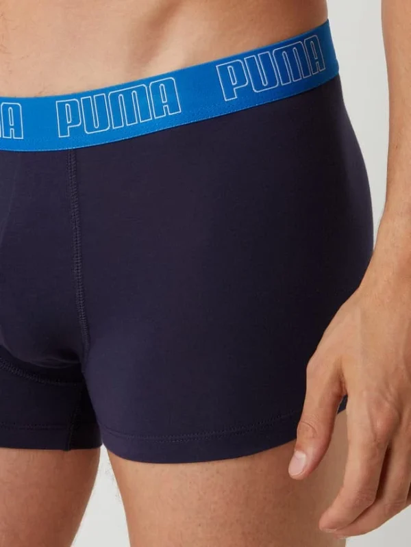 Am billigsten ? Puma Trunks Mit Stretch-Anteil Im 4er-Pack – Royalblau ? 3