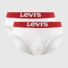 Neu ? Levi’s® Slip Mit Stretch-Anteil Im 2er-Pack – Weiß ? 16