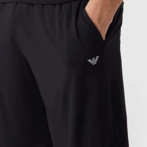 Bester Verkauf ? Emporio Armani Pyjama Mit Label-Details – Schwarz ? 10