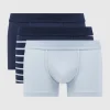 Neu ? Seidensticker Trunks Mit Stretch-Anteil Im 3er-Pack – Marineblau ? 14