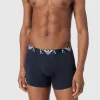 Bestpreis ? Emporio Armani Trunks Mit Brand-Schriftzug Im 3er-Pack – Dunkelblau ? 20