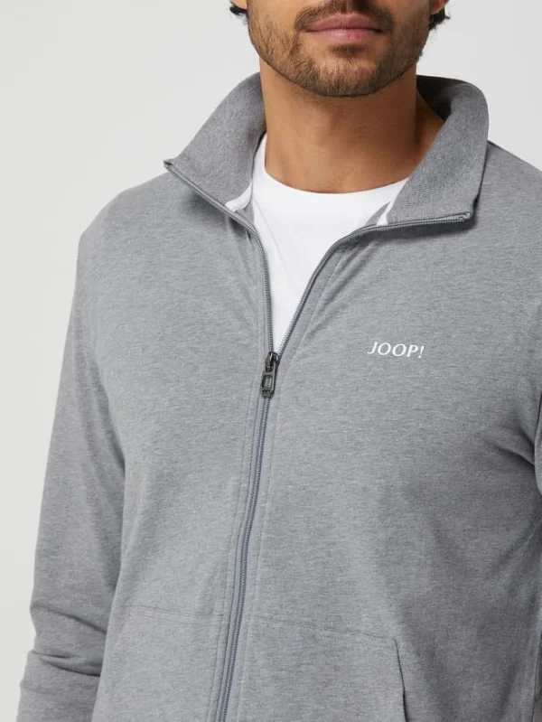 Bestes Angebot ⌛ JOOP! Collection Lounge-Jacke Mit Stretch-Anteil – Mittelgrau Meliert ⌛ 4