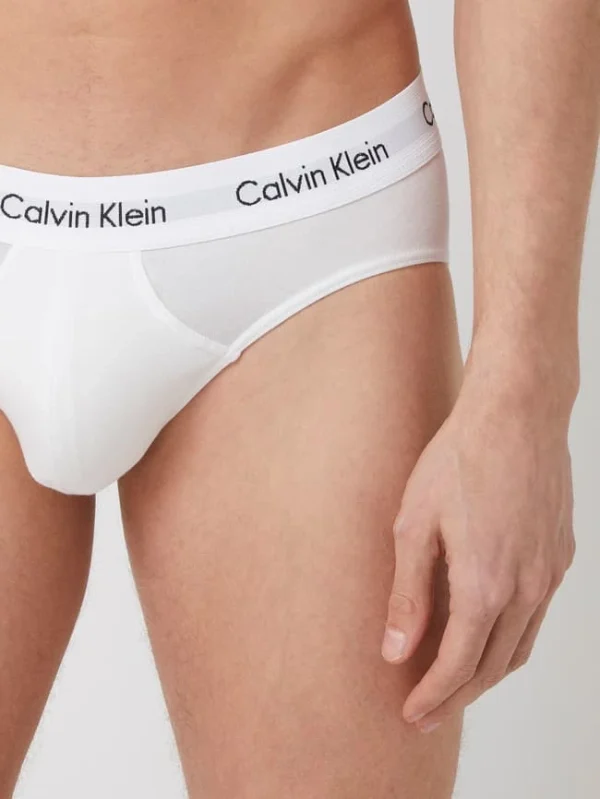 Brandneu ? Calvin Klein Underwear Slips Aus Baumwoll-Mix Im 3er-Pack – Weiß ✨ 7