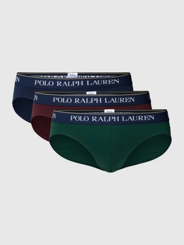 Angebote ✨ Polo Ralph Lauren Underwear Slip Mit Logo-Bund Im 3er-Pack Modell ‘Brief’ – Bottle ? 3