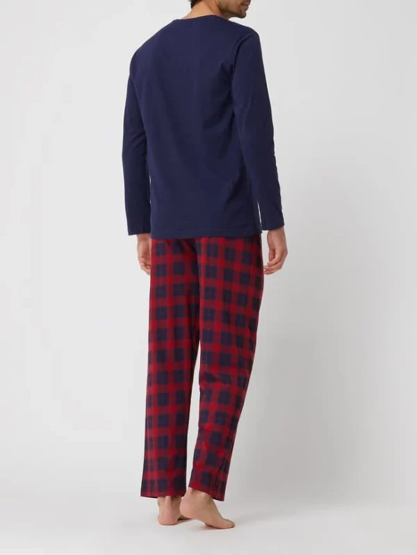 Am billigsten ? Tom Tailor Pyjama Aus Baumwolle – Rot ✔️ 5