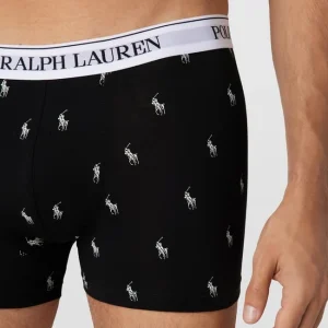 Neu ? Polo Ralph Lauren Underwear Trunks Mit Label-Details Im 5er-Pack – Dunkelgrau Meliert ? 10